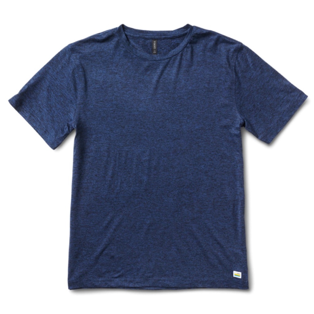 Vuori X-Large Strato Tech Tee Navy Heather